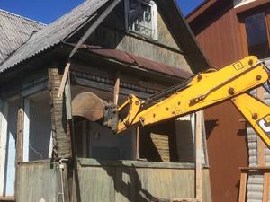 Снос старых построек